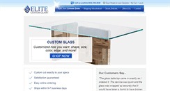 Desktop Screenshot of elitecustomglass.com